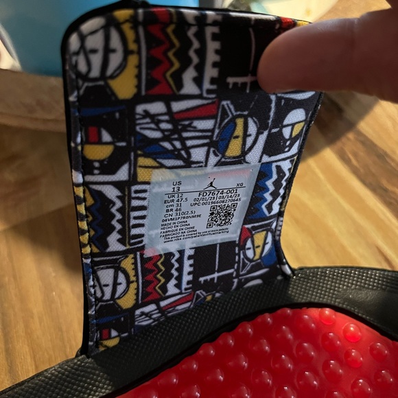 Nike Air Jordan Hydro 8 Retro Slide “Playoffs” size 13 New (2023) - Picture 14 of 16